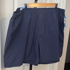 Columbia Men's Deep Blue Athletic Shorts